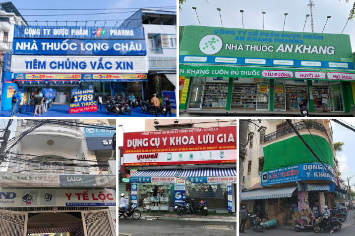 Các nhà thuốc và cửa hàng uy tín phân phối giác hơi Duy Thành chính hãng